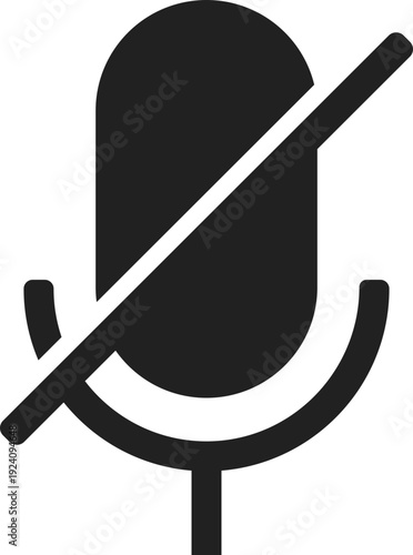 Muted Microphone Icon