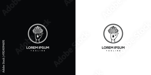 Abstract Brain Logo Idea Symbol Mind Concept Creative Thinking Innovation.