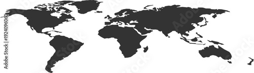 World Map Silhouette