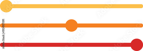  Realistic Filter Icon vector illustration