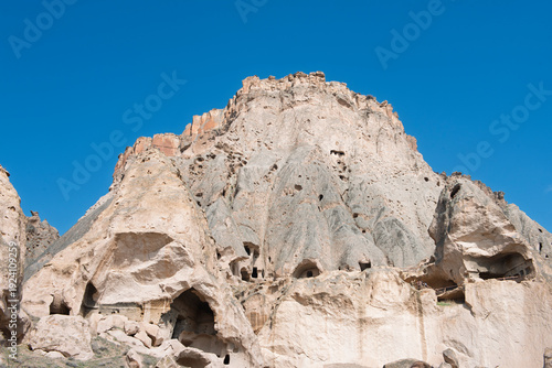 Wallpaper Mural Architecture detail of ancient dwelling ruins from a Byzantine settlement carved out of stone rock mountain in Ihlara Valley Turkey Torontodigital.ca