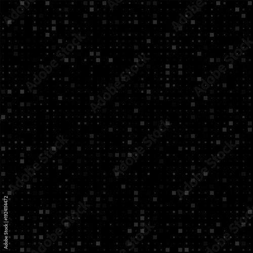 Monochrome dark geometric grid background Modern dark black abstract noise texture	
