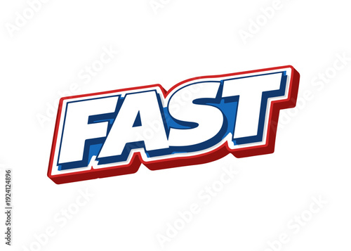fast 3D text vector
Vector 3D text on a white background