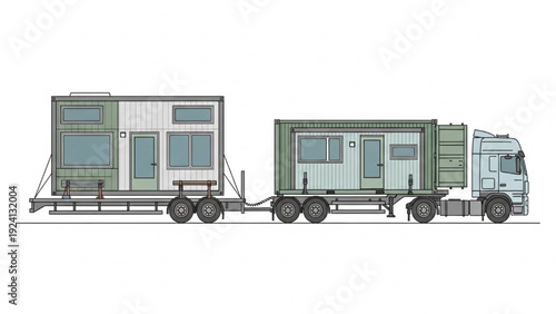 Diverse vector house illustrations set showcasing various architectural styles for modern living spaces