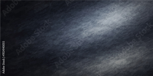 A dark blue grunge metal background featuring a textured old wall pattern with a dirty vintage surface design for a blank chalkboard wallpaper backdrop