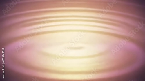 Dynamic Light Waves Creating Abstract Circular Patterns in Scene