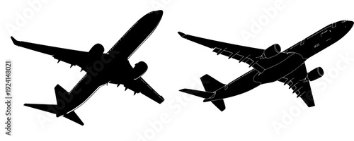 Elevation of Silence: A Commercial Jet's Solitary Ascent