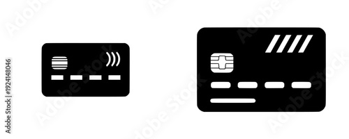Electronic Payment - Credit Card with Chip and Magnet