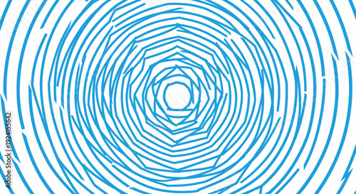 Dynamic neon blue sound wave equalizer graphic displaying intricate audio frequency vibrations against a dark digital background