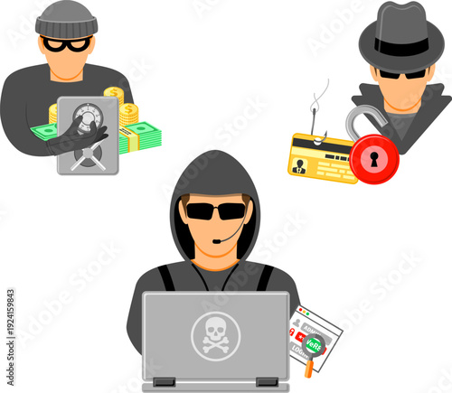 Cyber Crime Concept