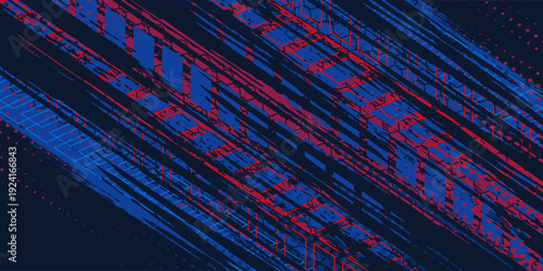 Exclusive red and black color combination sport racing car livery design, for universal medium eps10 vector ready to print.