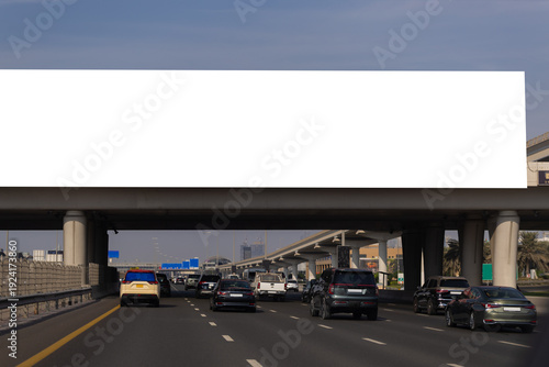 Large billboards for outdoor advertising and information boards along the roads and on the streets of the city. Background for design and advertising.