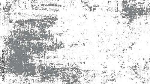 Grungy distressed grey and white textured background with abstract splatters and smudges grunge