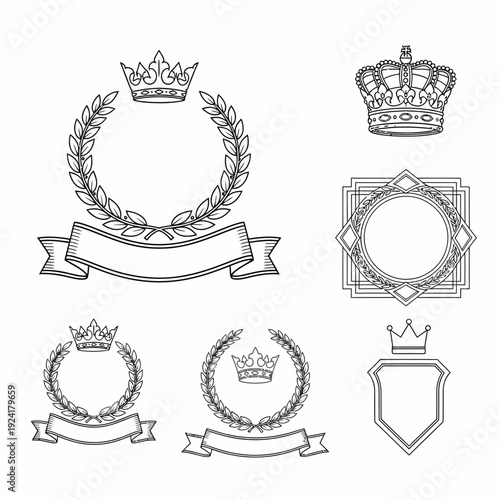 Versatile Collection of Modern Vector Graphic Design Elements