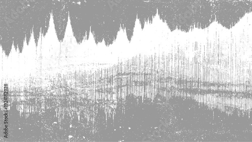 Gray and white abstract textured background with vertical lines and speckles