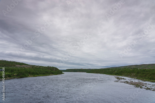 Tana river, Tana, Finnmark, Norway