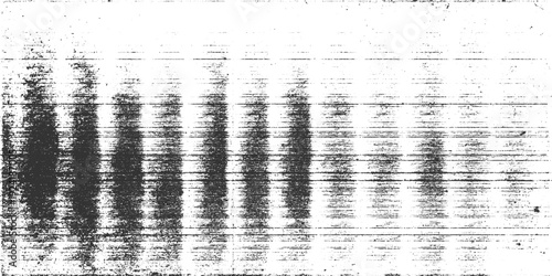 Abstract dark gray vertical stripes and horizontal lines on white background with speckles texture pattern