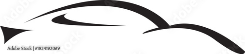 vector minimalist car logo icon