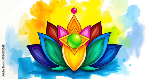 abstract, spiritual, lotus, flower, oilpainting, art, painting, meditation, zen, calm, peace, harmony, balance, chakra, energy, aura, sacred, divine, mindfulness, yoga, serenity, enlightenment, awaken