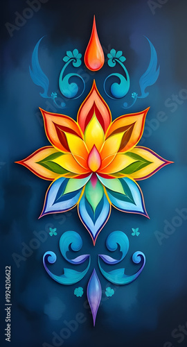 abstract, lotus, spiritual, oilpainting, art, painting, meditation, zen, serenity, calm, peace, harmony, balance, chakra, energy, aura, sacred, divine, mindfulness, yoga, enlightenment, awakening, spi