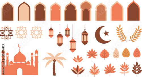 Vector collection of colorful summer flip-flops and beach slippers featuring various patterns like stripes dots and flowers isolated on white background for  design.