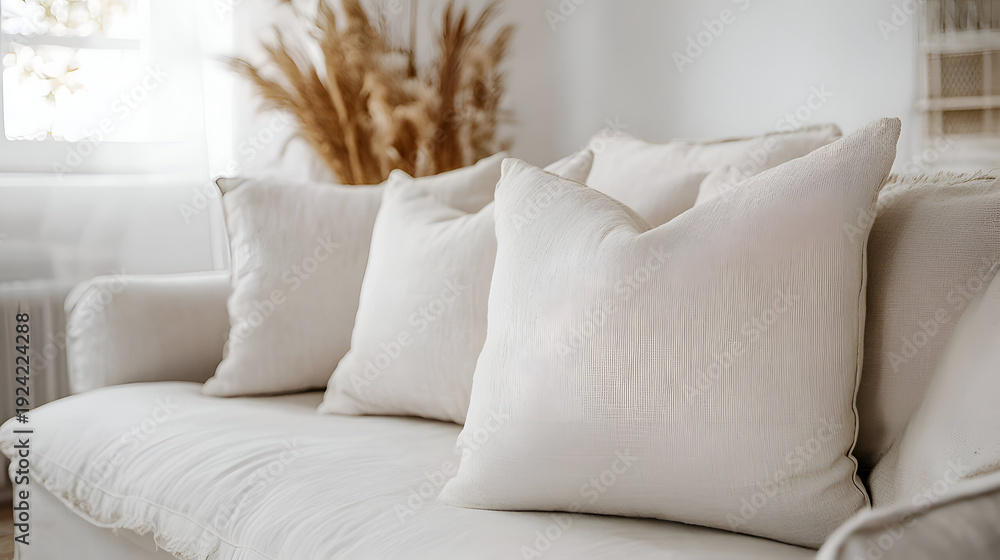 Fototapeta premium sofa and pillows