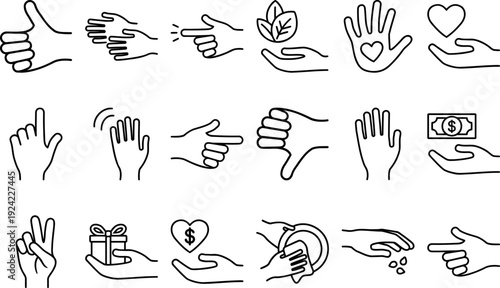 Hands Vector Illustration - Detailed Human Hand Artwork