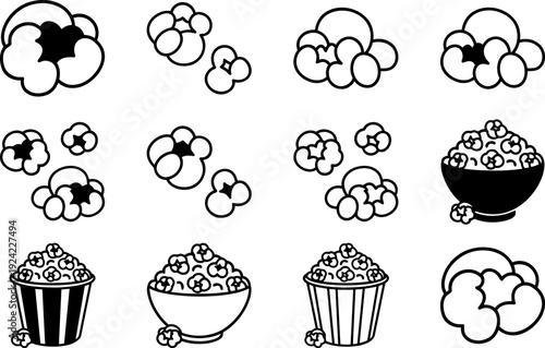 Popcorn Illustration