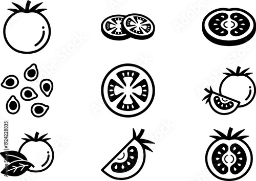 Tomatoes Illustration