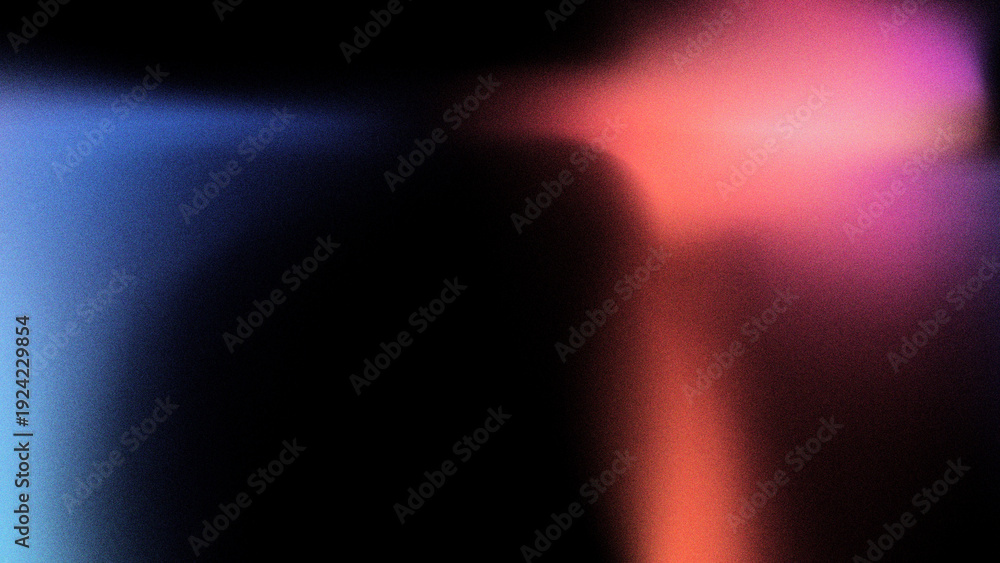 Obraz premium Abstract Neon Light Glow on Dark Background