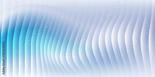 Abstract texture background with soft blue gradient, vertical ripple lines and frosted translucent effect. light pattern