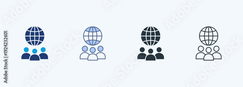 Culture Multiple Style Icon Collection