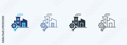 Industry Multiple Style Icon Collection