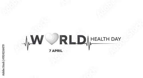 World Health Day logo vector