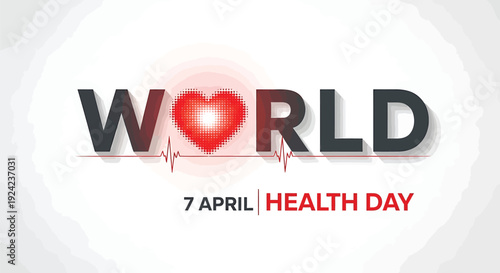 World Health Day vector graphic