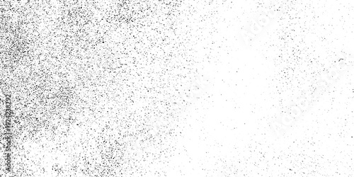 Black and White Distressed Grunge Texture with Fine Dust Particles Minimal Speckled Noise Background Ideal for Vintage Overlays and Contemporary Design Use.