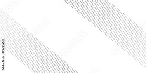 Abstract Minimalist Diagonal Parallel Black and Light Gray Lines Forming Thick Gradient Stripes on Transparent Canvas for Modern Geometric Graphic Design Background Layouts.