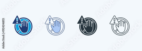 Restriction Icon Multiple Style