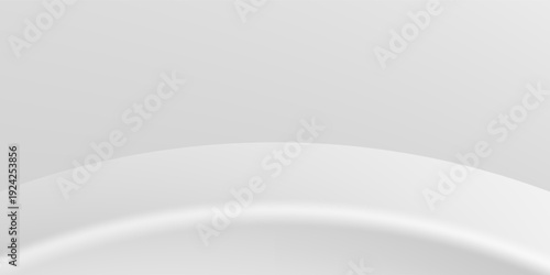 White grey gradient studio room background. Vector EPS 10