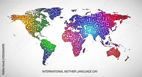 A global vector illustration of the world map atlas featuring all continents and countries from America to Asia on a stylized earth globe planet for geography and business travel design