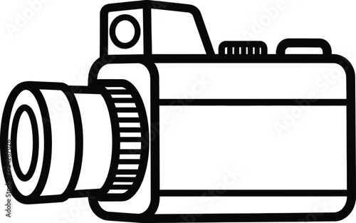 Minimalist icon representing a vector file format