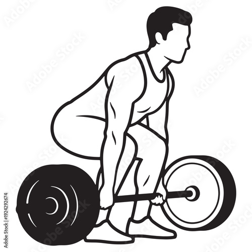 man lifting dumbbell