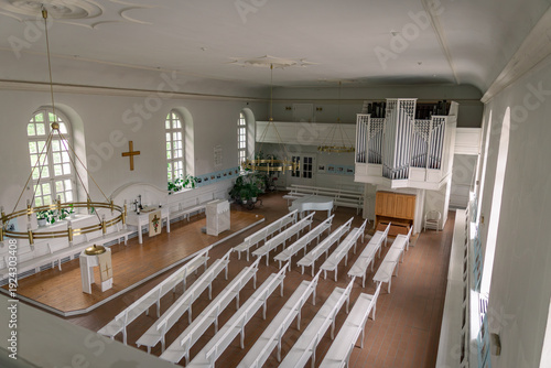 interior of church