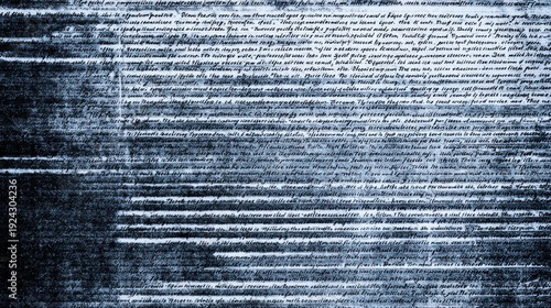 Carbon copy paper, dark blue smudged texture, vintage typewriter duplicate