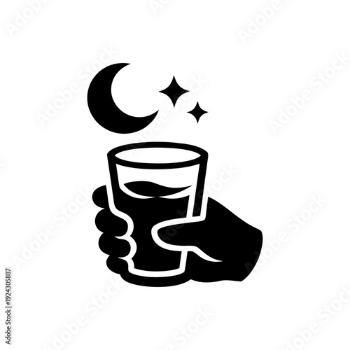 Thirst Quenching Refreshment Water Icon