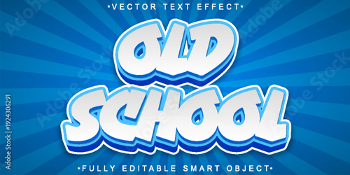 School Education University Typography Vector Fully Editable Smart Object Text Effect