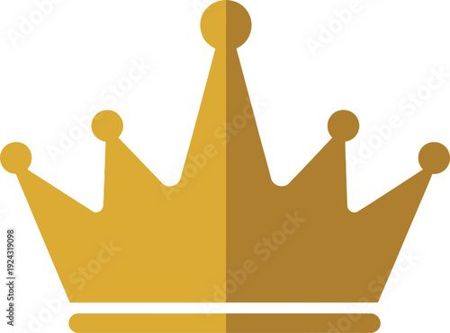 Golden crown icon