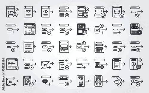 Creative flowchart diagrams showcasing diverse system processes and user interactions