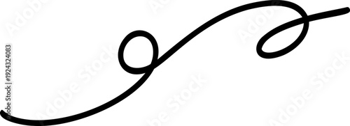 Calligraphy collection of wavy swoosh. Hand drawn swash, emphasis, line shape. Typographic extension simple stroke underline decoration for text, logo. Minimalist letter tail isolated element