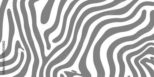 Seamless zebra skin pattern featuring natural black stripes on wild animal fur texture for safari wildlife wallpaper design